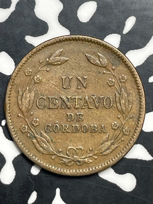 1936 Nicaragua 1 Centavo Lot#C0215