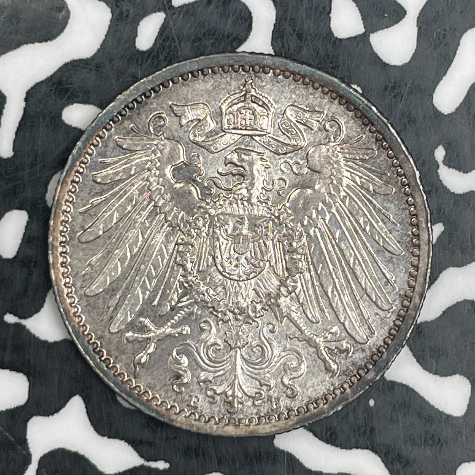 1915-E Germany 1 Mark Lot#N1736 Silver! High Grade! Beautiful!