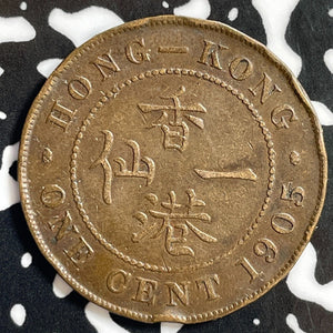 1905 Hong Kong 1 Cent Lot#E3699