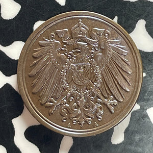 1904-A Germany 1 Pfennig Lot#T5769 High Grade! Beautiful!