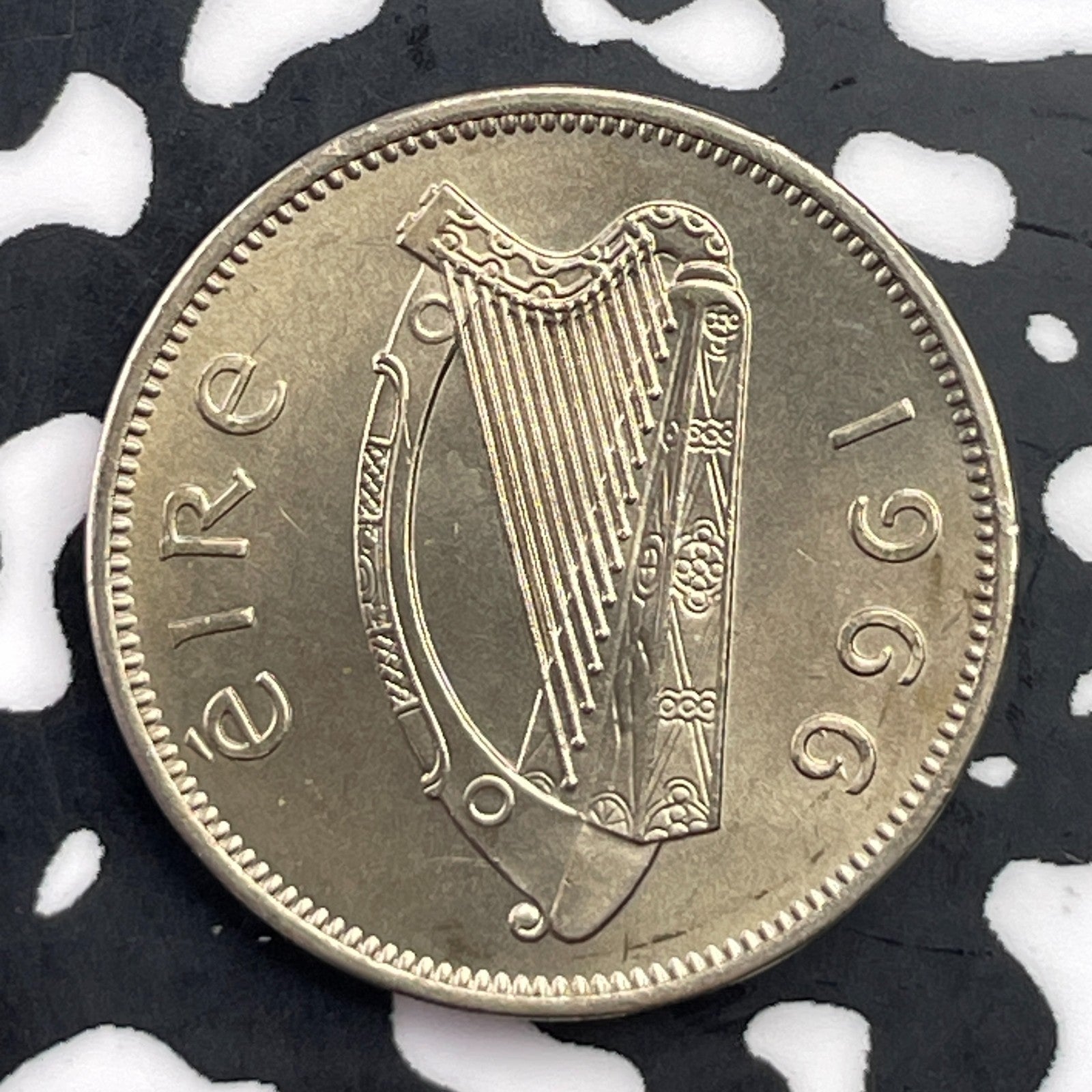1966 Ireland 6 Pence Sixpence Lot#C4246 High Grade! Beautiful!