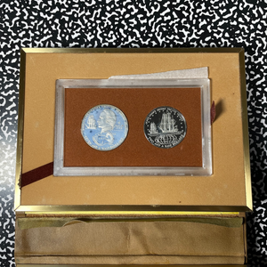 1973 Cook Islands 9x Coin Proof Set Lot#B2817 Including Silver! With Case