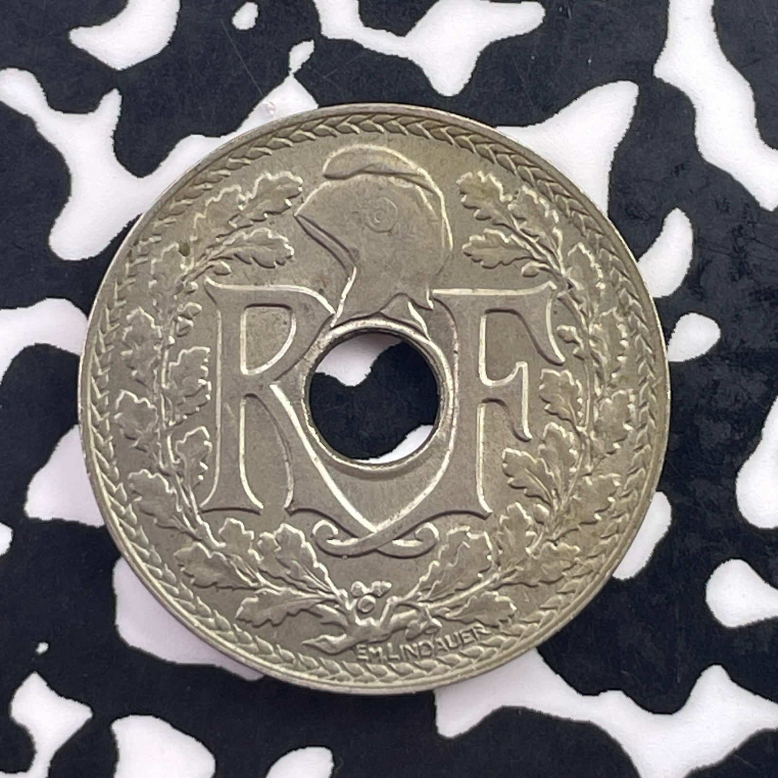 1918 France 25 Centimes Lot#C7428 High Grade! Beautiful!