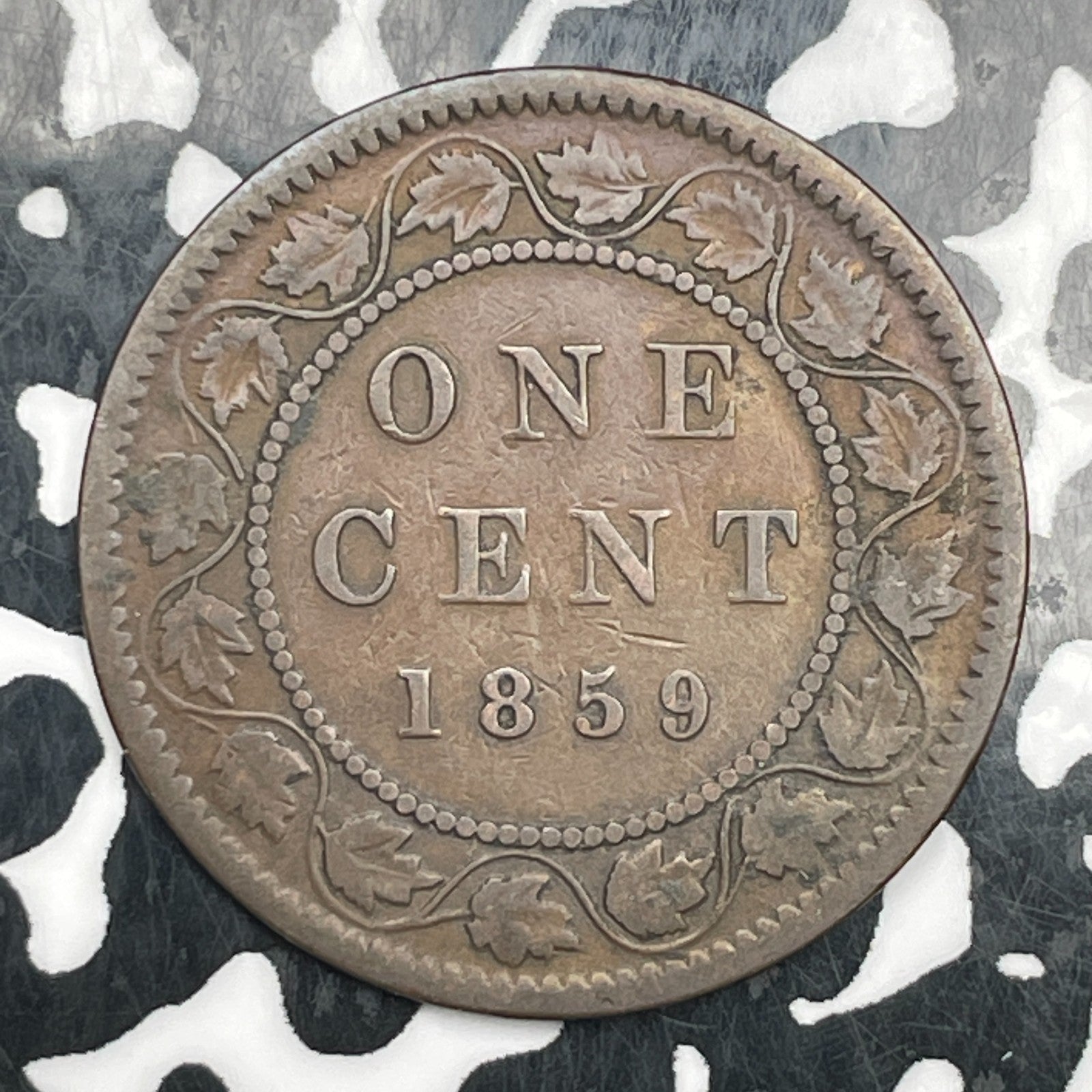 1859 Canada Large Cent Lot#N2561