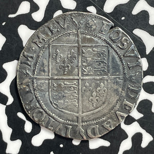 (1584-86) Great Britain Queen Elizabeth I 1 Shilling Lot#JM9559 Silver! S-2577