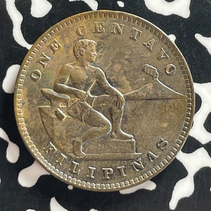 1905 U.S. Philippines 1 Centavo Lot#T7601 High Grade! Beautiful!