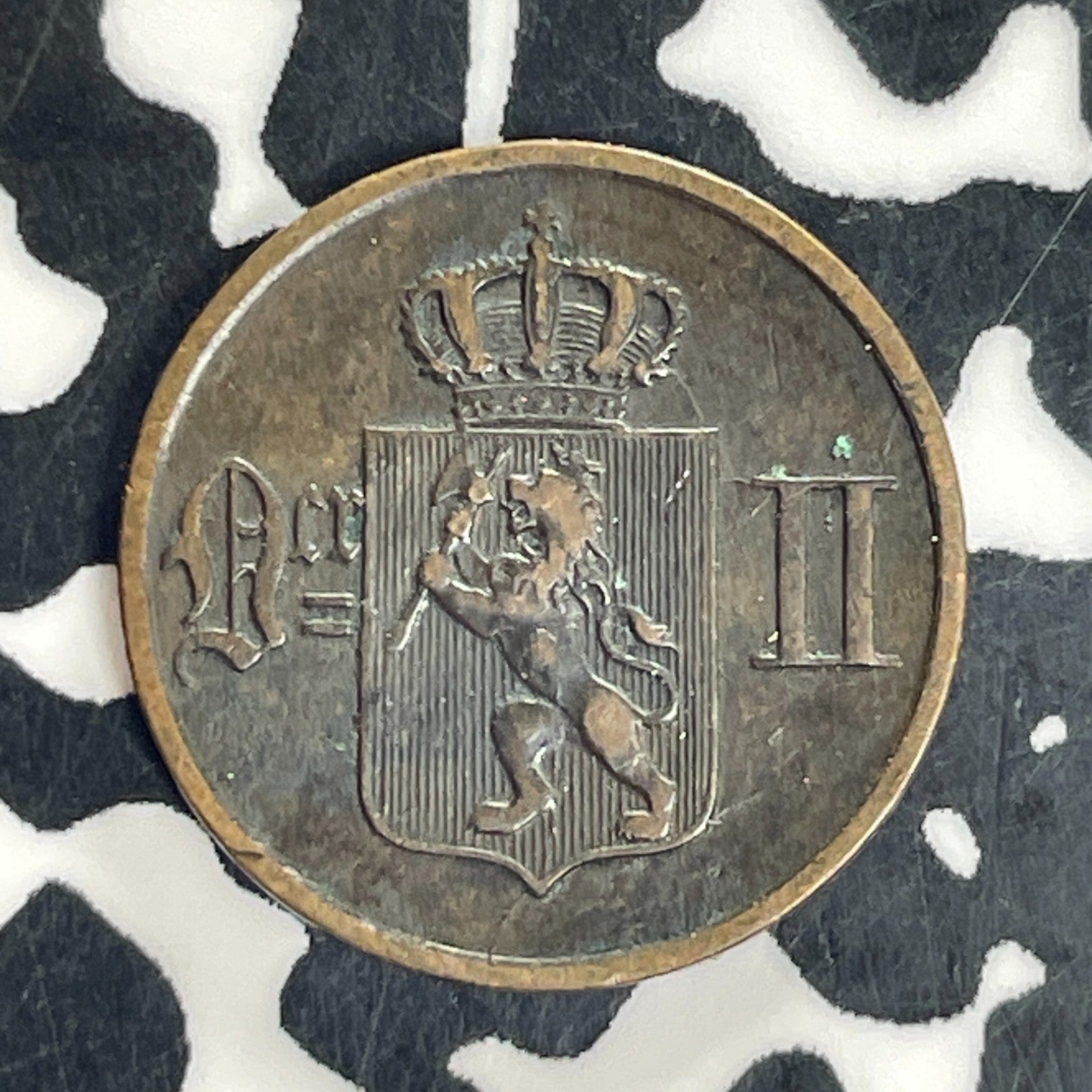 1884 Norway 1 Ore Lot#C5054