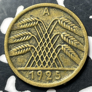 1924-A Germany 5 Pfennig (69 Available) (1 Coin Only)