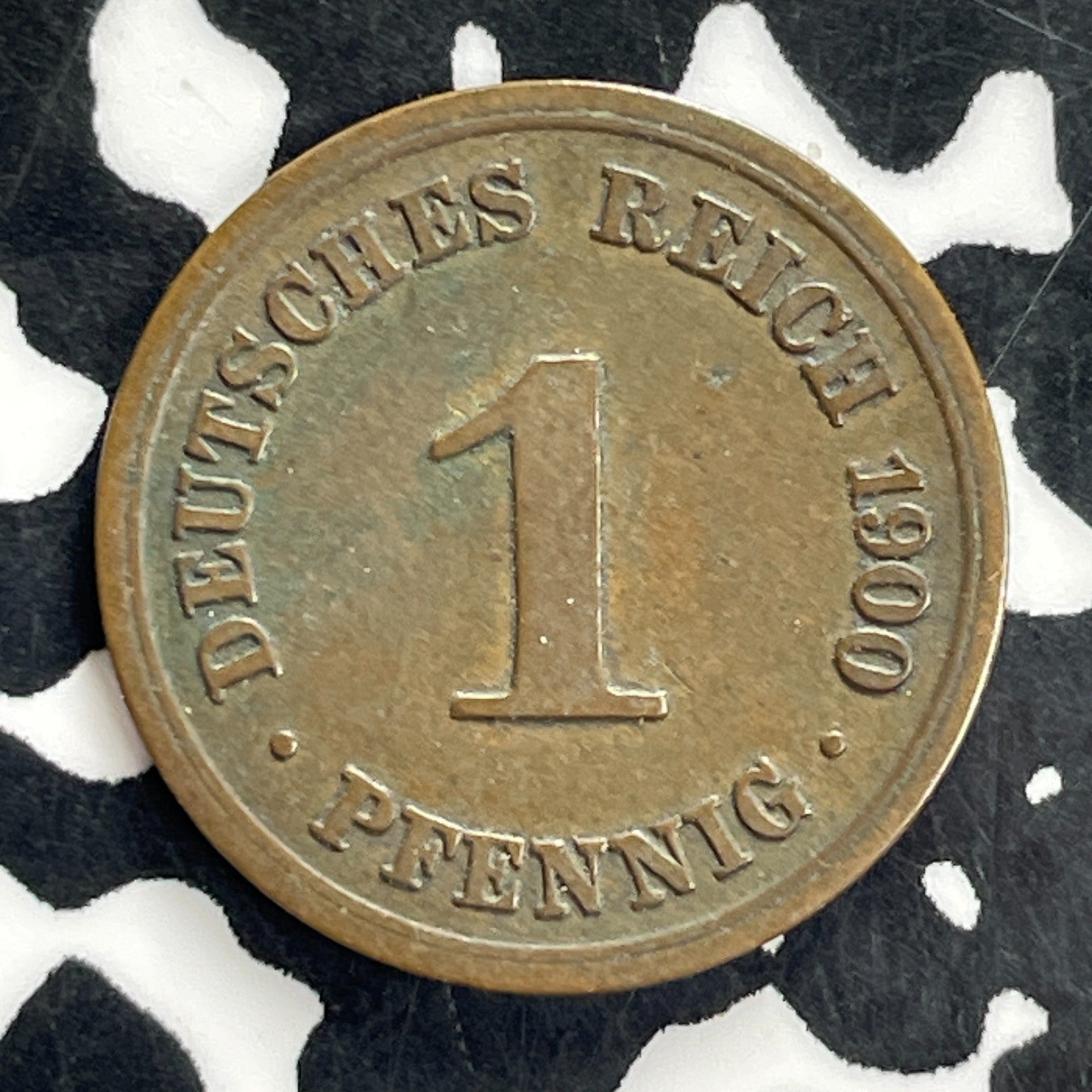 1900-D Germany 1 Pfennig Lot#C3996