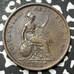 1831 Great Britain 1 Penny Lot#JM8108 Better Date!