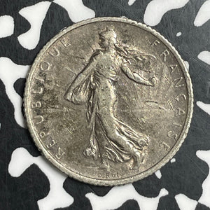 1904 France 1 Franc Lot#T6724 Silver!