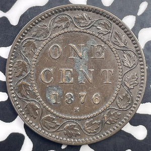 1876-H Canada Large Cent Lot#C1477