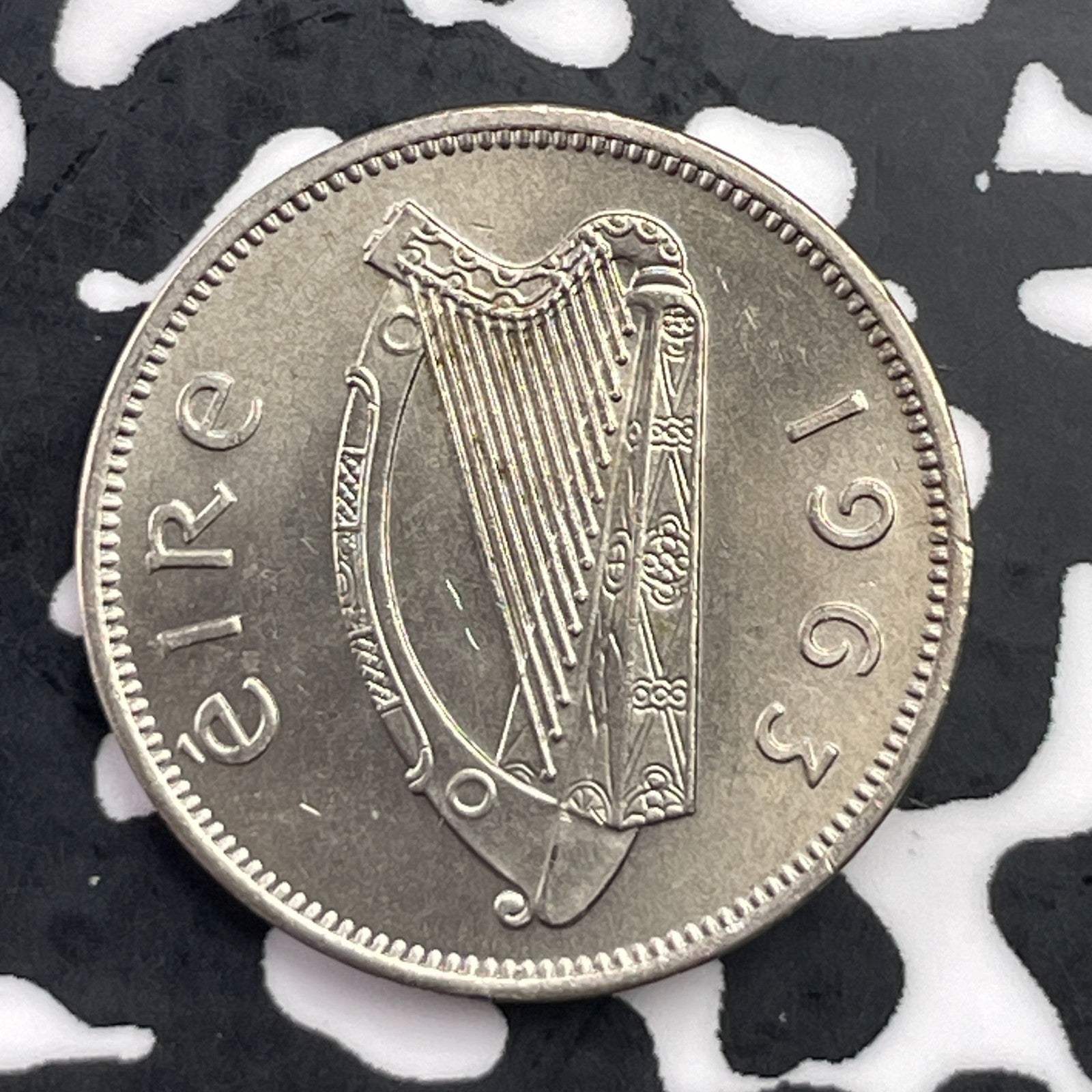 1963 Ireland 6 Pence Sixpence Lot#C4255 High Grade! Beautiful!