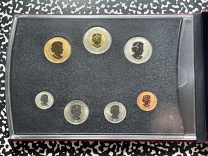 2010 Canada 7x Coin Specimen Set Lot#B2212 With Case & C.O.A.