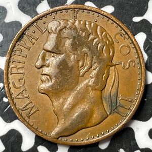 Undated U.S. Marcus Vipsanius Agrippa Modern Token Lot#D8371