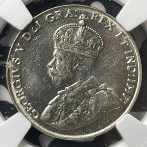 1929 Canada 5 Cents NGC AU58 Lot#G8065