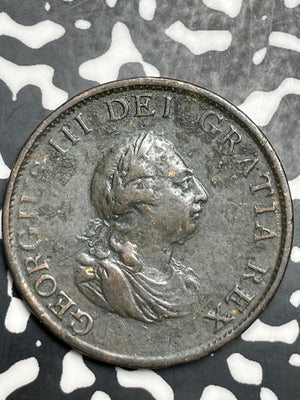 1799 Great Britain 1/2 Penny Half Penny Lot#T9060