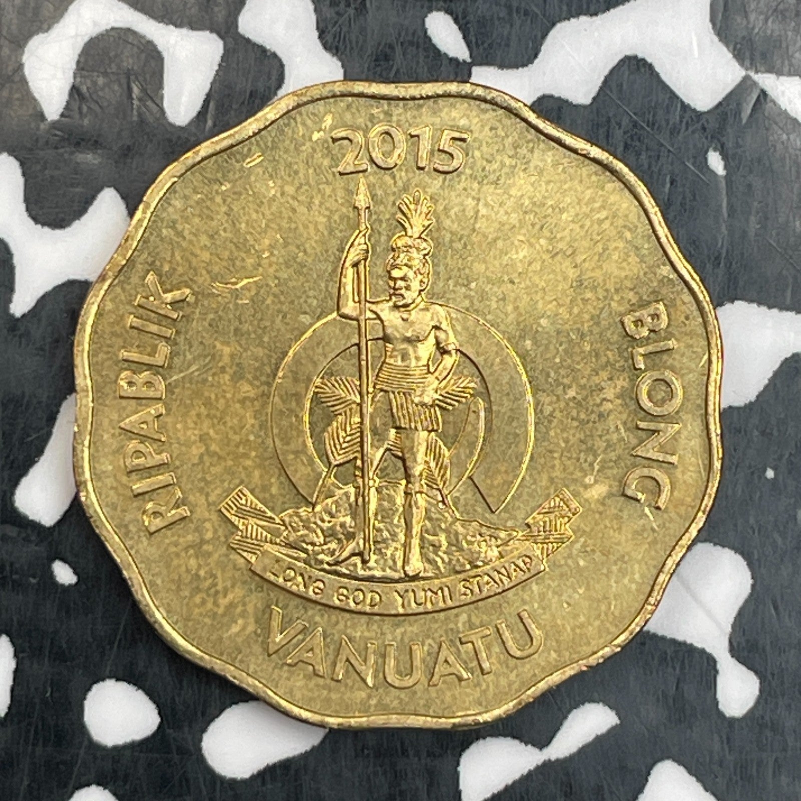 2015 Vanuatu 100 Vatu Lot#N0219 High Grade! Beautiful!