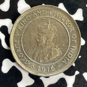 1916-H Jamaica Farthing Lot#C1095 High Grade! Beautiful!