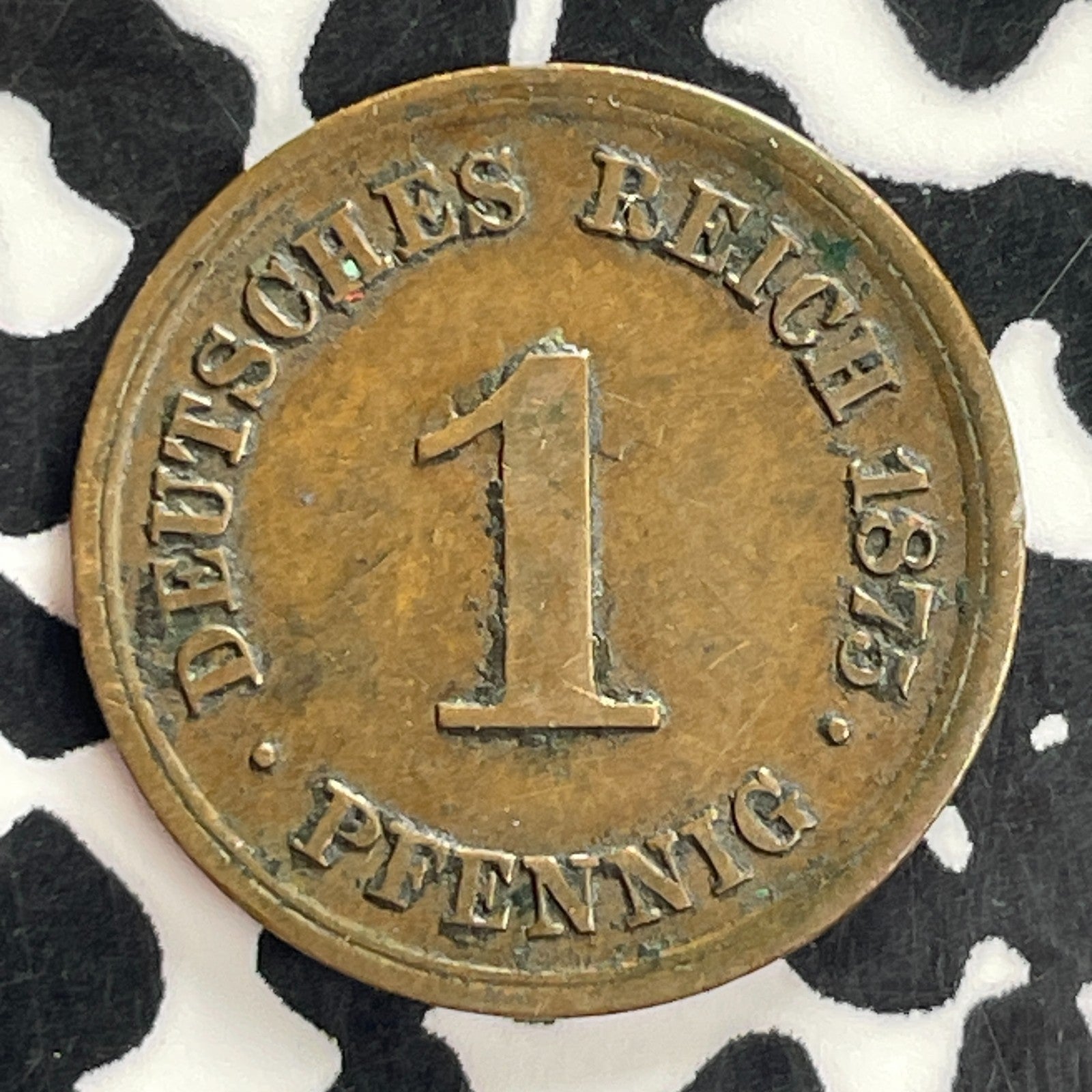 1875-A Germany 1 Pfennig Lot#C3908