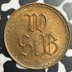 1938 Austria Tramway Token Lot#T2536