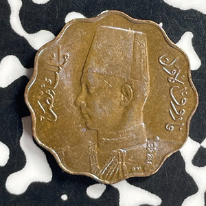 1943 Egypt 5 Milliemes Lot#T7131 High Grade! Beautiful!