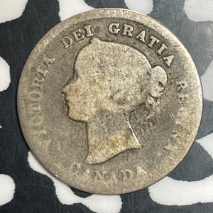 1872-H Canada 5 Cents Lot#T3441 Silver!