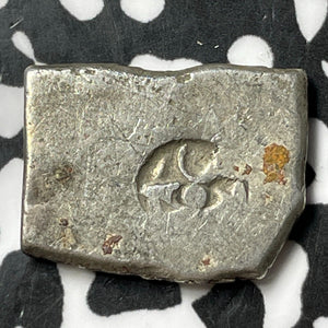 (322-185 BC) Ancient India Mauryan Empire 1 Karshapana Lot#D7578 Silver!