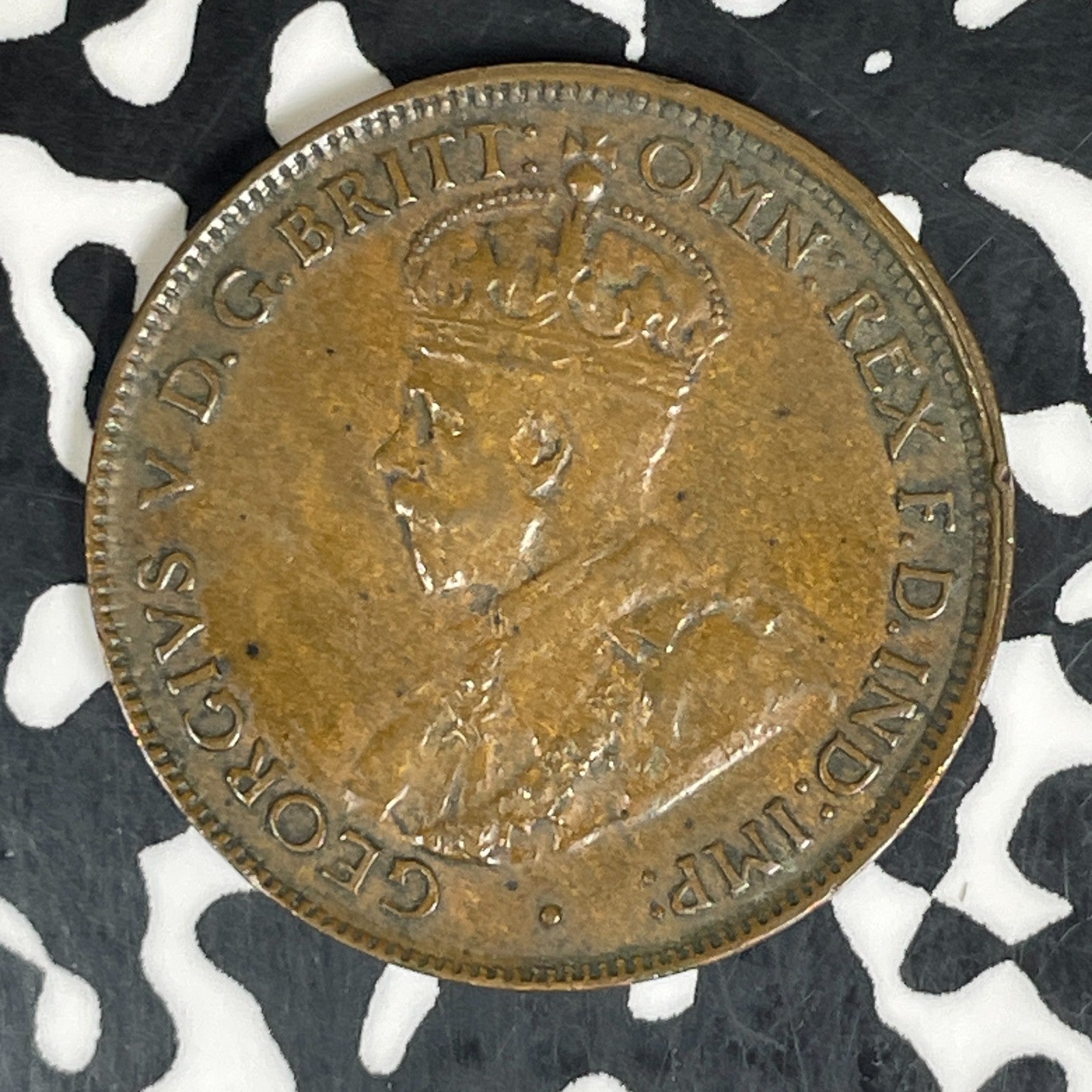 1927 Australia 1/2 Penny Half Penny Lot#C6292 Nice!