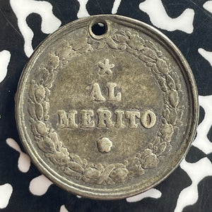 Undated Italy Umberto I 'Al Merito' Medal Lot#T7925 27mm