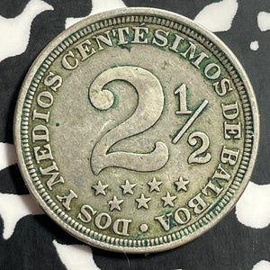 1907 Panama 2 1/2 Centesimos Lot#E7676