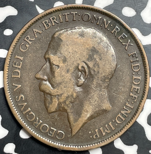 1912-H Great Britain 1 Penny Lot#T9817
