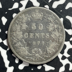 1872-H Canada 50 Cents Lot#JM9540 Silver! Nice!