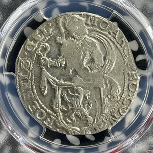 1641 Netherlands Gelderland 1/2 Daalder PCGS AU55 Lot#G931 Silver! Top Graded!