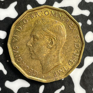 1944 Great Britain 3 Pence Threepence Lot#E1890 Nice!