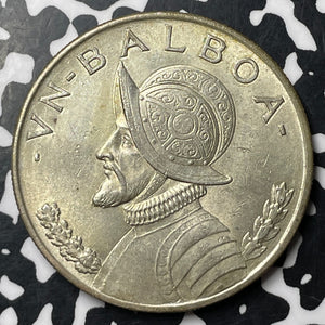 1947 Panama 1 Balboa Lot#MK147 Large Silver!