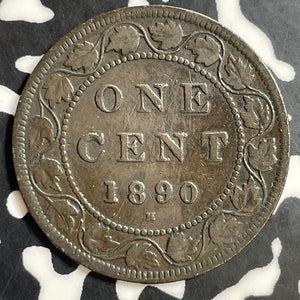 1890-H Canada Large Cent Lot#E7874