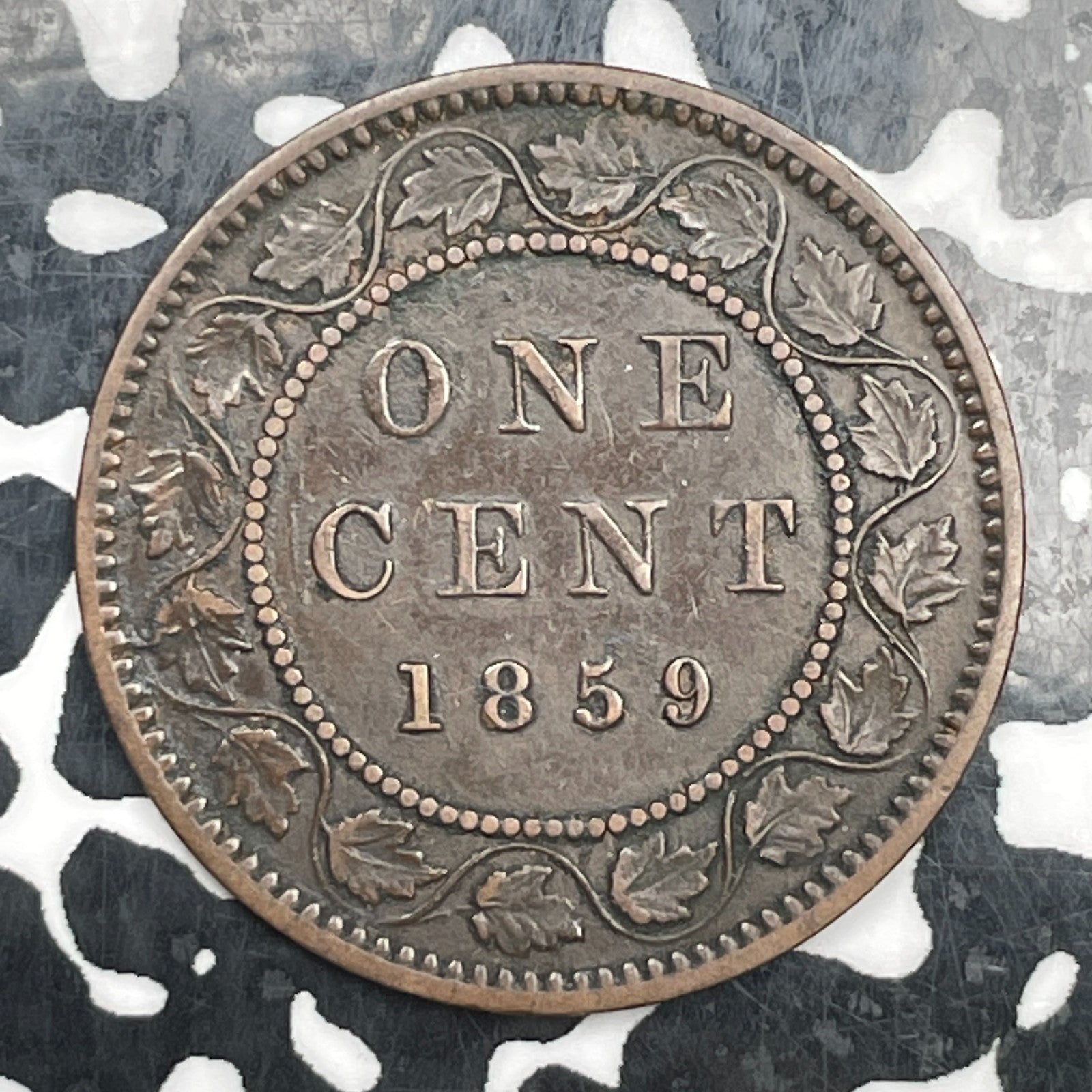 1859 Canada Large Cent Lot#N2612