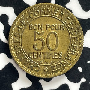 1926 France 50 Centimes Lot#C1281 High Grade! Beautiful!