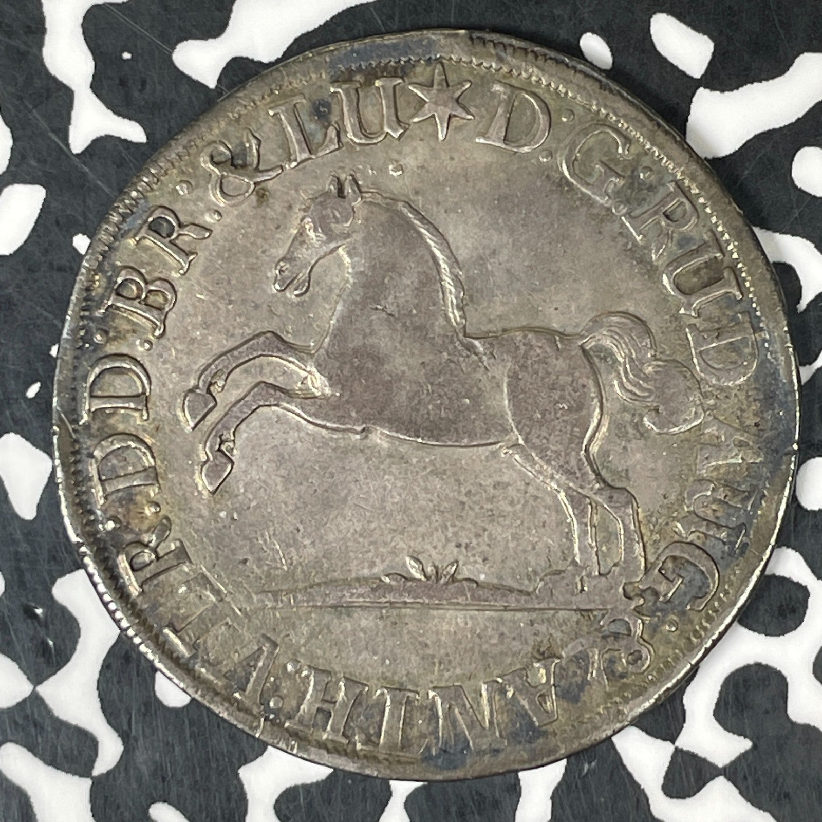 1691 Germany Brunswick-Wolfenbuttel 24 Mariengroschen Lot#JM0602 Silver! Cleaned