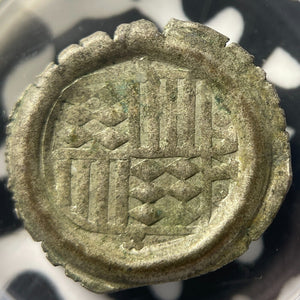 (1486-1526) Germany Mansfeld 1 Pfennig PCGS AU50 Lot#G6933 Silver! Tomau-53f