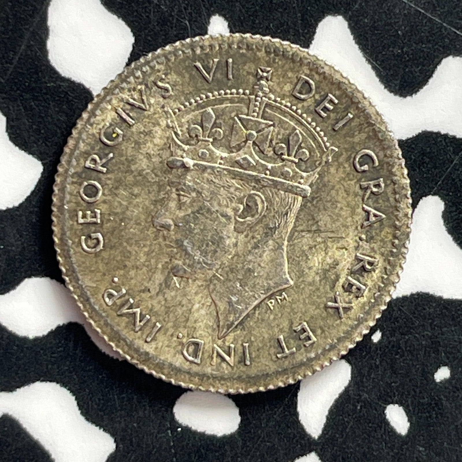 1941-C Newfoundland 5 Cents Lot#C2303 Silver! High Grade! Beautiful!