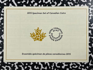 2015 Canada 6x Coin Specimen Set Lot#B2151 With Case & C.O.A. Blue Jay