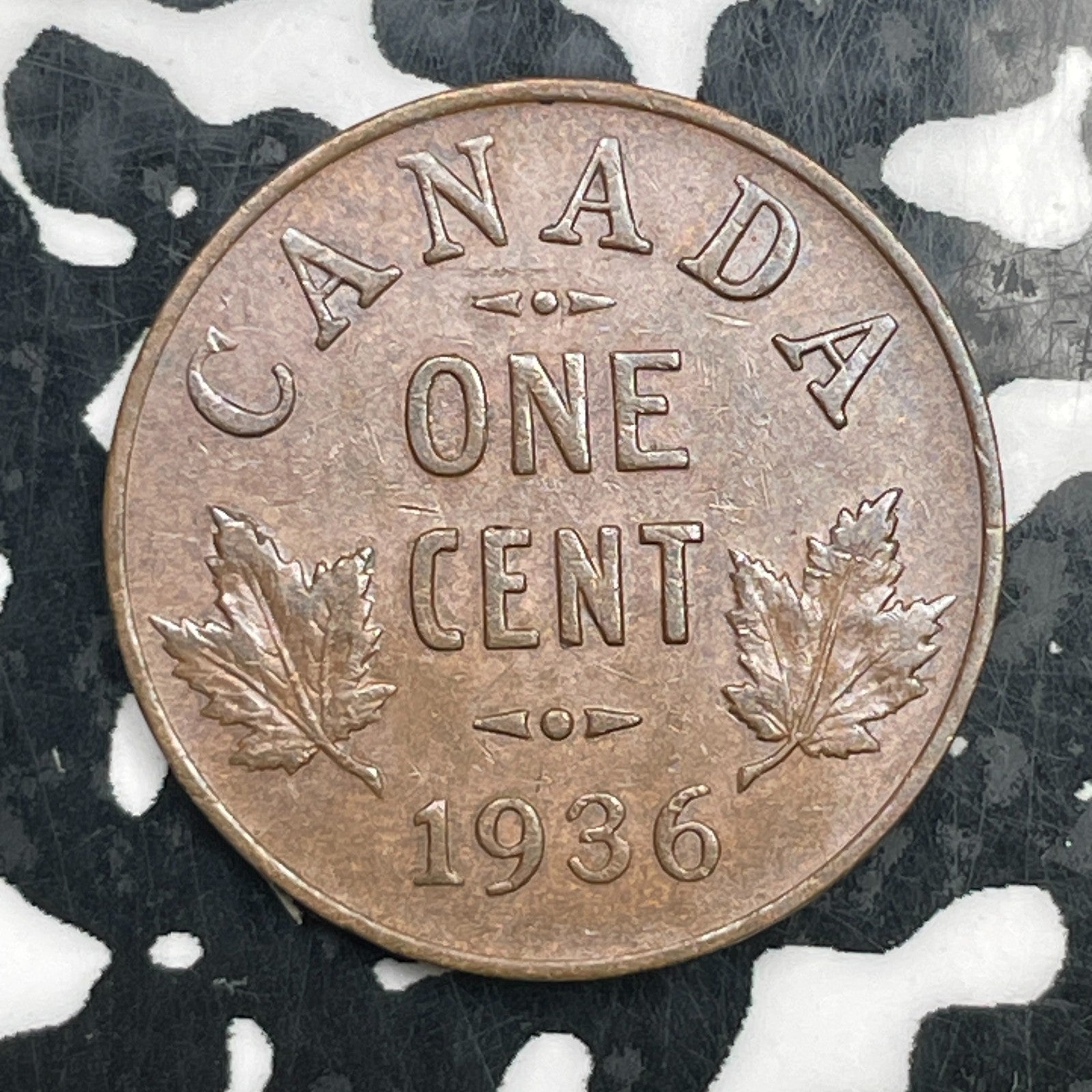 1936 Canada Small Cent Lot#N2574 High Grade! Beautiful!