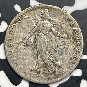 1898 France 50 Centimes Lot#C0868 Silver!