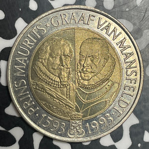 1993 Netherlands Mansfeld 400th Anniversary 5 Piek Token Lot#T3507