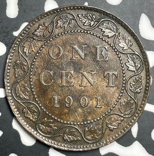 1901 Canada Large Cent Lot#T9360 Nice!