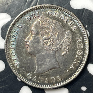 1900 Canada 5 Cents Lot#T2260 Silver! Nice!