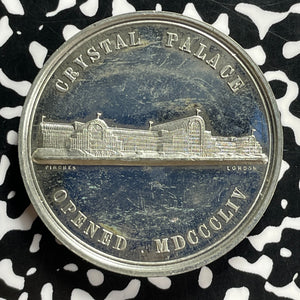 1854 G.B. Opening Of The Crystal Palace Medal By Pinches Lot#JM9836 Eimer-1487b