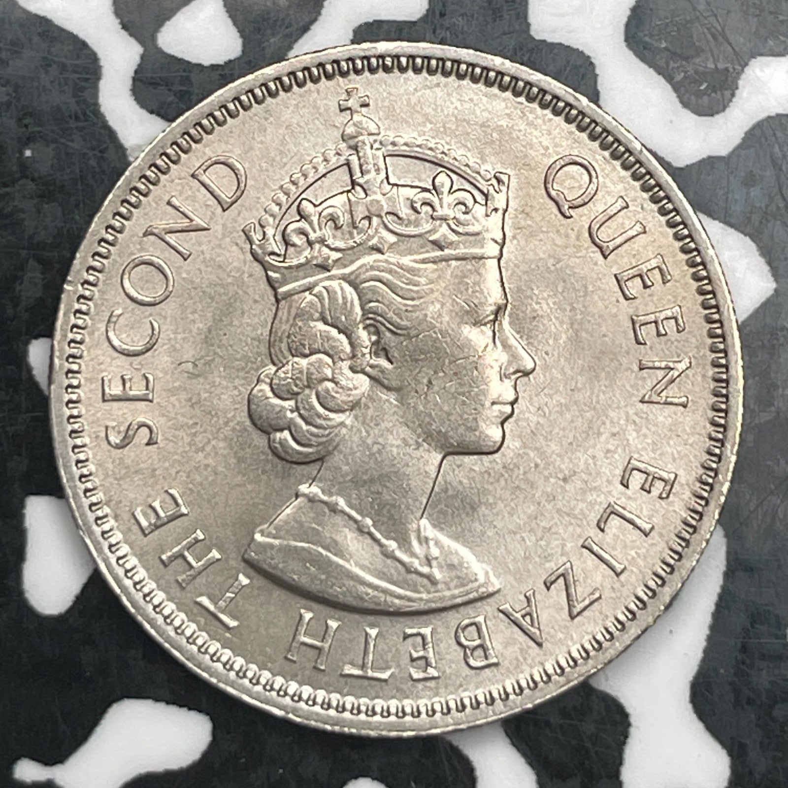1965 Mauritius 1/2 Rupee Half Rupee Lot#F7232 High Grade! Beautiful!